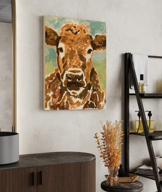 Brown Cow Portrait I