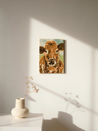 Brown Cow Portrait II