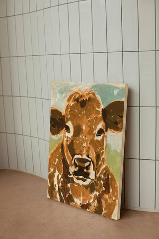 Brown Cow Portrait II