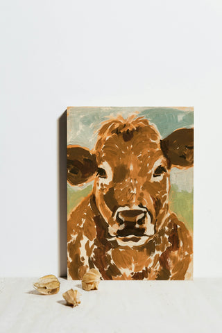 Brown Cow Portrait II