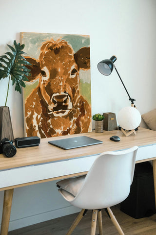 Brown Cow Portrait II