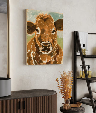 Brown Cow Portrait II