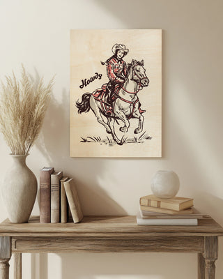 Vintage Cowgirl I