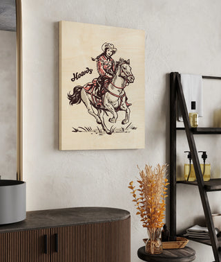 Vintage Cowgirl I
