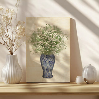 Gypsophelia Bouquet in Vase, Full