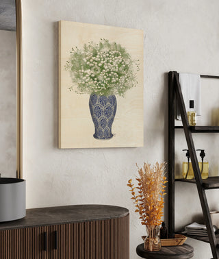 Gypsophelia Bouquet in Vase, Full