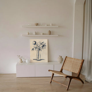 Indigo Bud Vase I