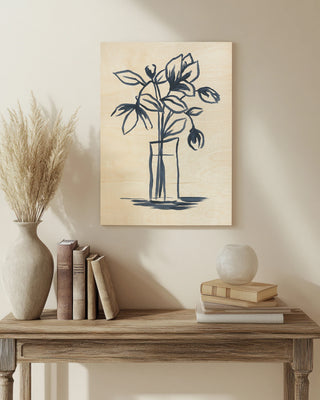 Indigo Bud Vase II