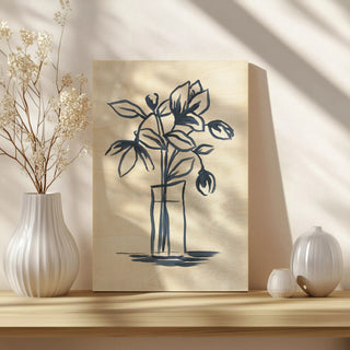 Indigo Bud Vase II