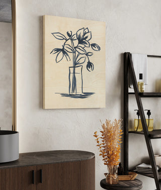Indigo Bud Vase II