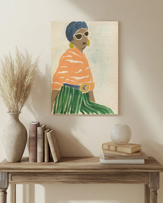 Colorblock Fashion Plate I