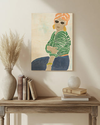 Colorblock Fashion Plate II