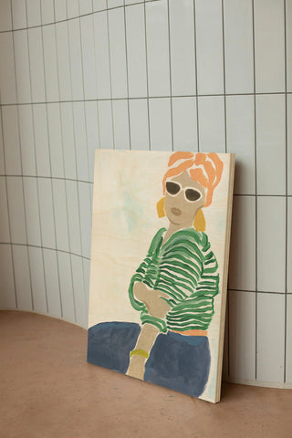Colorblock Fashion Plate II