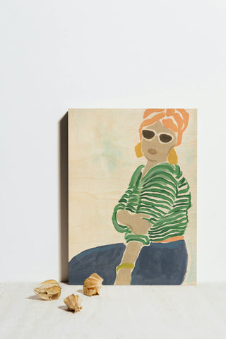Colorblock Fashion Plate II