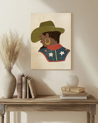 Paper Cowgirl III