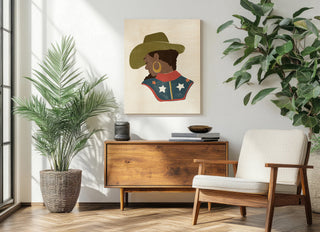 Paper Cowgirl III