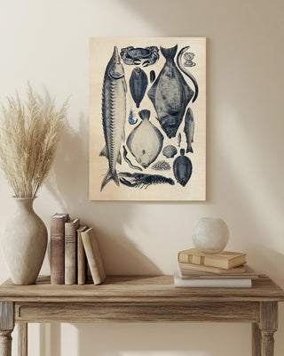Blue Fish Chart II