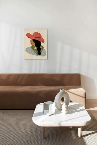 Simple Cowgirl Portrait I