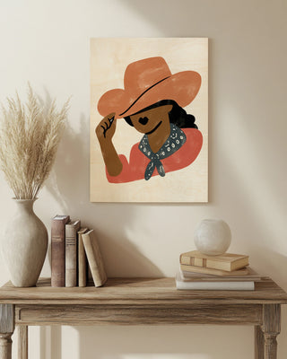 Simple Cowgirl Portrait II