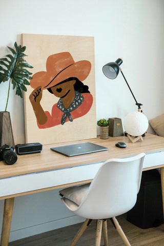 Simple Cowgirl Portrait II