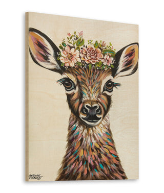 Deer with Flowers II
