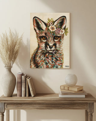 Fox with Flowers IV