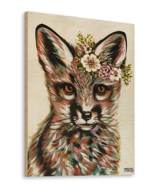 Fox with Flowers IV