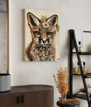 Fox with Flowers IV