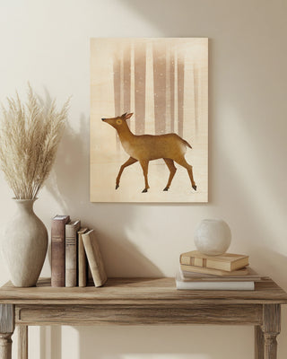 Snowy Doe Print