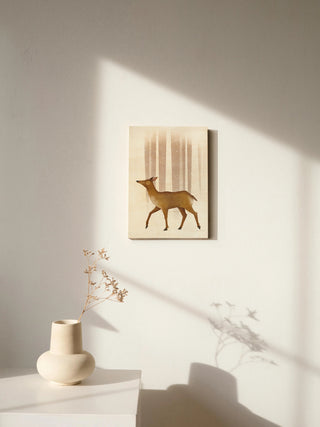 Interim II Wood Art Print