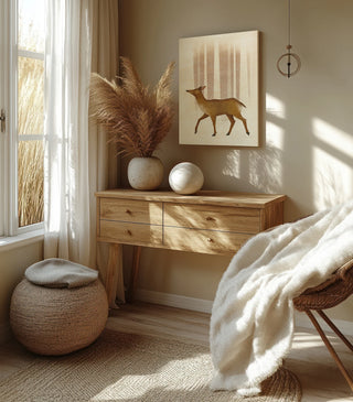 Interim II Wood Art Print