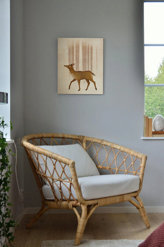 Interim II Wood Art Print