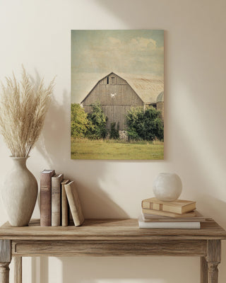 Late Summer Barn II Crop Print