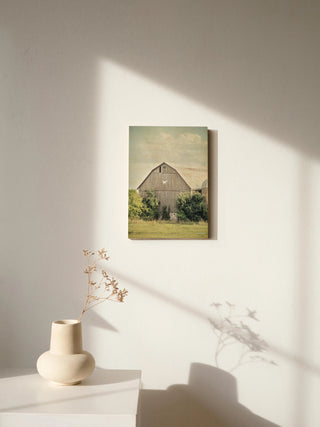 Late Summer Barn II Crop Print