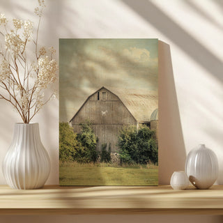 Late Summer Barn II Crop Print