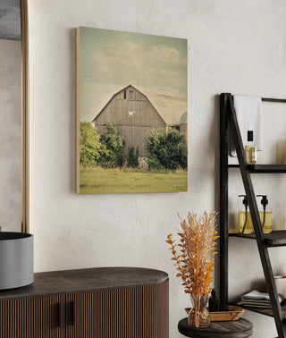 Late Summer Barn II Crop Print