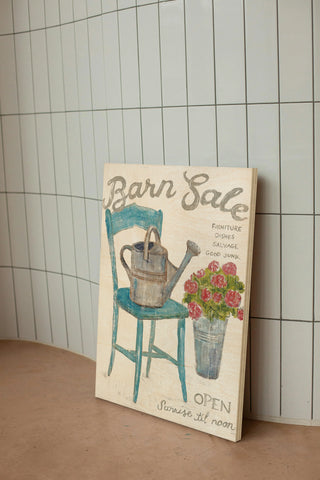 White Barn Flea Market II Print