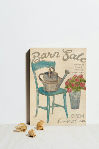 White Barn Flea Market II Print