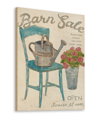 White Barn Flea Market II Print
