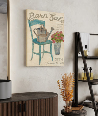 White Barn Flea Market II Print