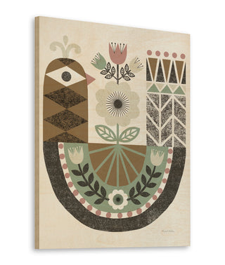 Folk Lodge Bird Hygge Print