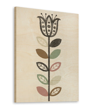 Folk Lodge Floral Hygge Print