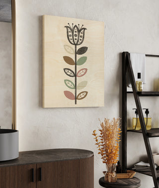 Folk Lodge Floral Hygge Print
