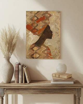 African Beauty I Print