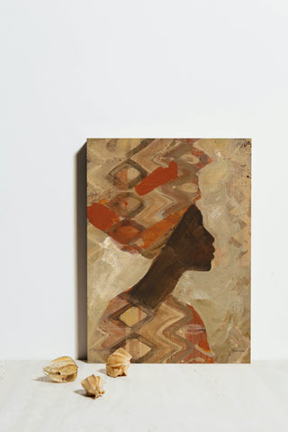 African Beauty I Print