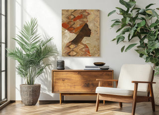 African Beauty I Print
