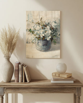 Garden Blooms I Blue Print