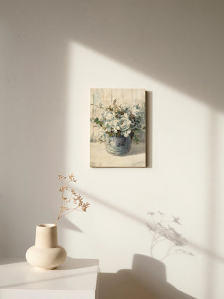 Garden Blooms I Blue Print