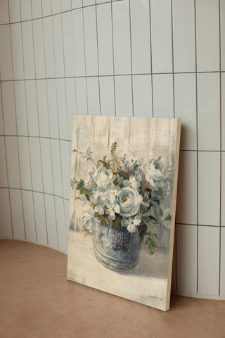 Garden Blooms I Blue Print