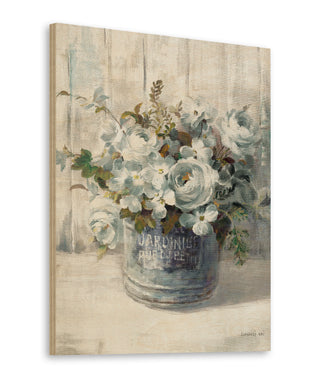 Garden Blooms I Blue Print